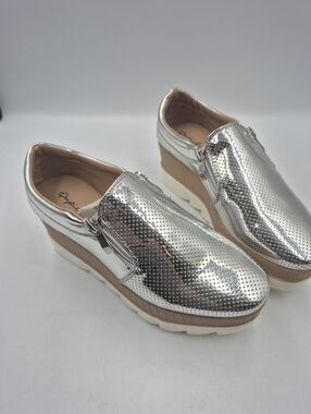 Qupid Retro Wedge Heel Shoes.